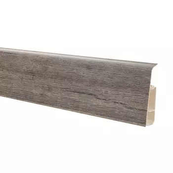 Напольный плинтус Lima 72 Дуб чёрный