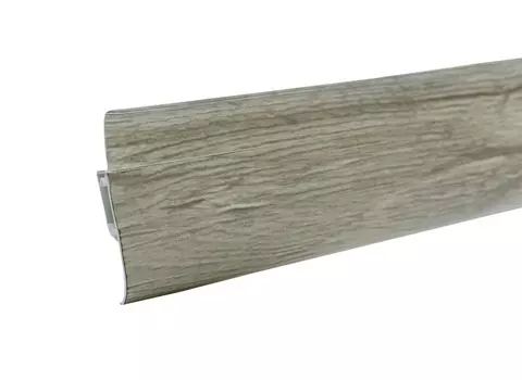 Напольный плинтус Salag NGF56 F6 дуб янтарный