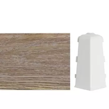 Наружный угол Arbiton INDO 70 мм 139 Дуб Сатин (блистеры 2шт)