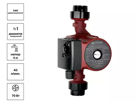 Насос циркуляционный CLM 25x40x180 ONDO