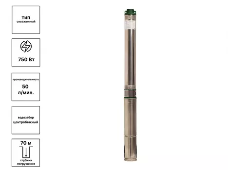 Насос скважинный SN(R) 50/95 "making Оasis everywhere"