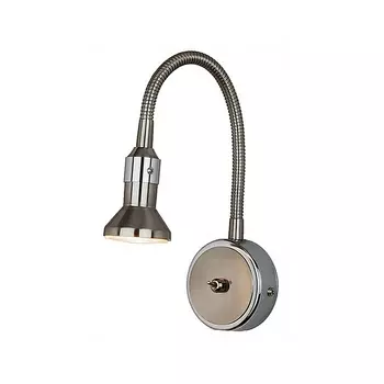 Настенный светильник Elektrostandard с гибким корпусом Plica 1215 сатинированный никель, хром
