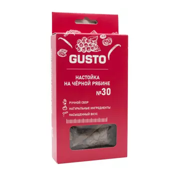 Настойка на черной рябине 35 гр. GUSTO