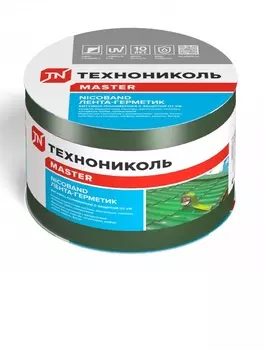 Самоклеющаяся герметизирующая битумная лента NICOBAND 10см*10м зеленый
