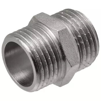 Ниппель под прокладку, для гибкой подводки 1/2" н/н MPF, MP-У