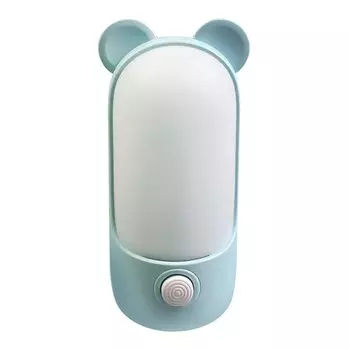 Ночник Camelion LED NL-256 "Уши"с выключателем,белый/голубой