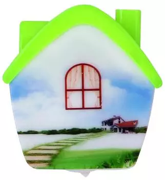 Ночник с выключателем Camelion NL-173 Домик