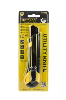 Нож 18 мм CROWNMAN , Арт. 0200028 18mm