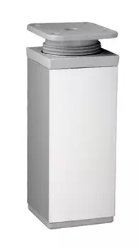 Ножка 40х40х60 мм, регулируемая, алюминий -накл.127482