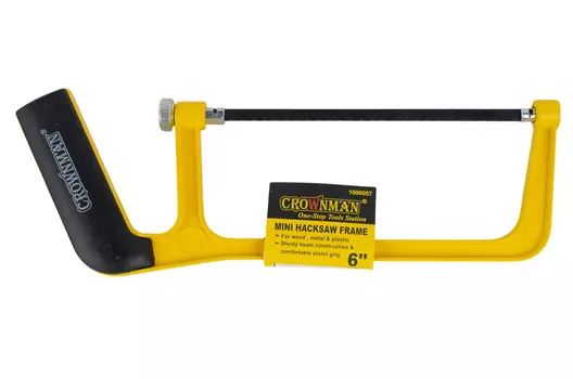 Ножовка по металлу CROWNMAN 150 мм , Арт. 1006007