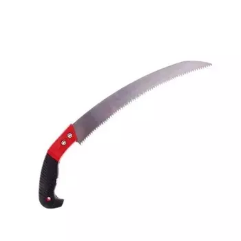 Ножовка серповидная 330мм с пластм двухкомп ручкой, 010202