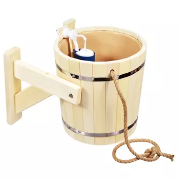 Обливное устройство Русский душ липа, с пластиковой вставкой 20 л