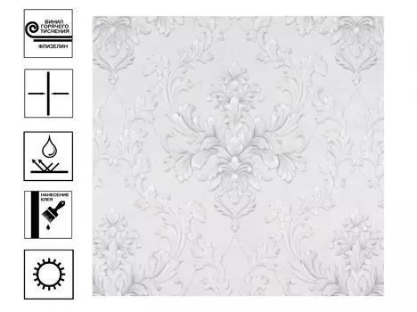 Обои Анабель горячего тиснения декор 10м*1,06м