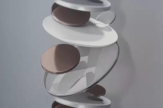 Обои Артекс Диски винил гт 1,06х10м Коричневый мотив