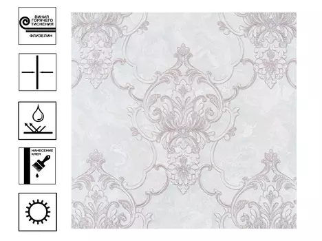 Обои декор г.т. на флиз. основе арт.10805-03 Луиза, 10м*1,06м D