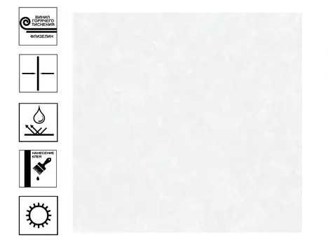 Обои NEW AGE Adelia винил гт. Фон 10*1,06м белый