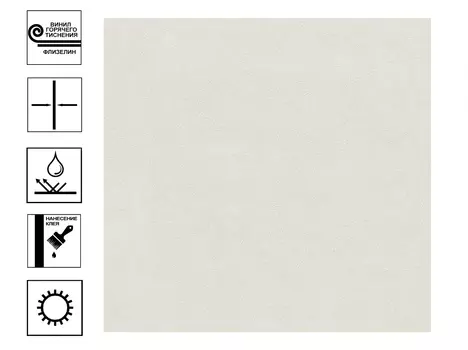 Обои Ornamy Lineart Винил гт фон 1,06*10м Белый