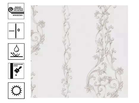 Обои Палитра Modena Винил гт .Мотив 1,06*10м светло-бежевый