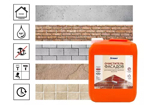 Очиститель фасадов Оптимист 5 л
