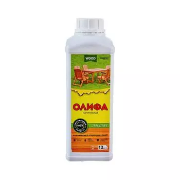 Олифа льняная натуральная 1,0 л FARBITEX ПРОФИ WOOD