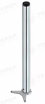 Опора для стола d 60х820 хром