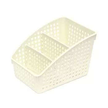 Органайзер «Лофт» с перегородками широкий (слоновая кость)