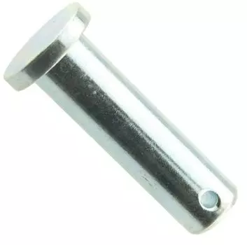 Ось с головкой DIN1444B 10х25мм с отверстием под шплинт d3