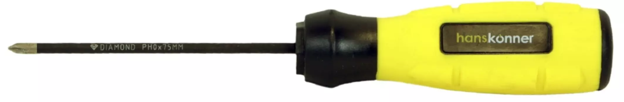 Отвертка Hanskonner PH 0x75 алмазный наконечник