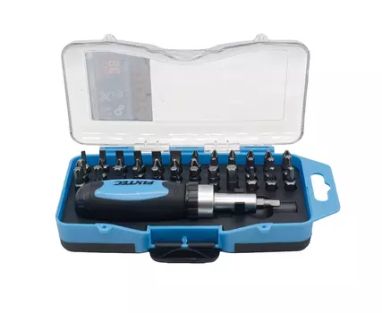 Отвертка с набором бит Fixtec, 38 предметов