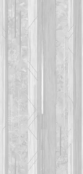 Панель ПВХ "Ламель серебро" бесшовная т/п 0,25х2,7