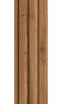 Панель Стеновая Реечная МДФ Stella Beats Light Пекан 2700x119x16мм