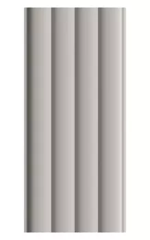 Панель Стеновая Реечная МДФ Stella Wave De Luxe Sandgrau 2700x119x16мм