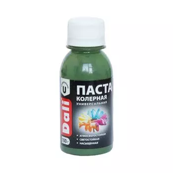 Паста Dali колерная, универсальная, оливковый 0,1 кг