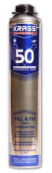 Пена монт KRASS Professional V50 пистолетная 0,75л