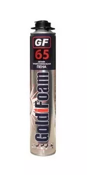 Пена монтажная профессиональная GoldiFoam 65 ЛЕТО