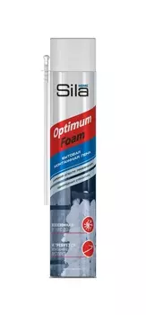 Пена монтажная SILA OPTIMUM HOME FOAM, всесезонная, 750 ml