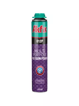 Пена монтажная зимняя ПУ 812P Проф, Akfix 850 гр.