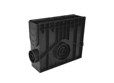 Пескоуловитель 100 h419 пластиковый в сборе, без решетки