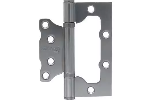 Петля накладн.100X75X2.5 BUT MATTE SATIN CHROME