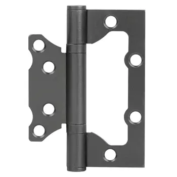 Петля накладная ISPARUS. ун. 800-4" FHP (графит) без колп.(100х74х2,5)