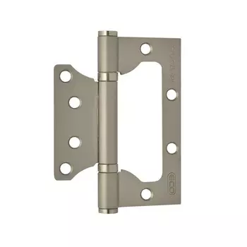 Петля накладная унив. 800-4" FHP-ЕСО (матовый никель) без колп.(100х75х2,5)