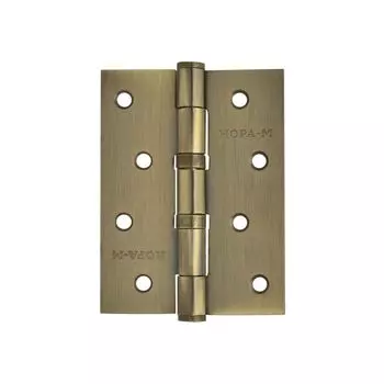 Петля Нора-М унив. сталь 4"-2ВВ FHP AB (старая бронза) (100х75х2,5)