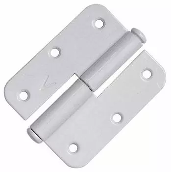 Петля ПН1-85 накл.кр.уг. белая левая