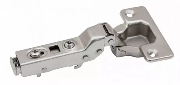 Петля полунакладная с доводчиком и ответной планкой, быстросъемная, 2 шт