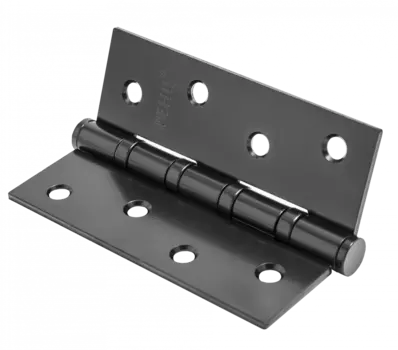 Петля стальная 100*75*2,5, 4 подш., б/колп., черный