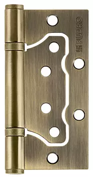 Петля универсальная без врезки 500-2BB/BL 100x2,5 AB бронза