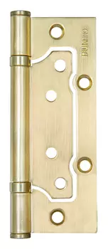 Петля универсальная Punto без врезки 200-2B 125x2,5 SB, матовое золото