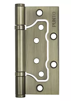 Петля универсальная Punto без врезки 200-2B 100x2,5 WAB, матовая бронза