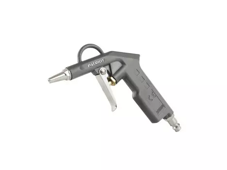 Пистолет продувочный PATRIOT GH 60A с коротким соплом, 400 л/мин. сопло 20 мм. быстросъем.