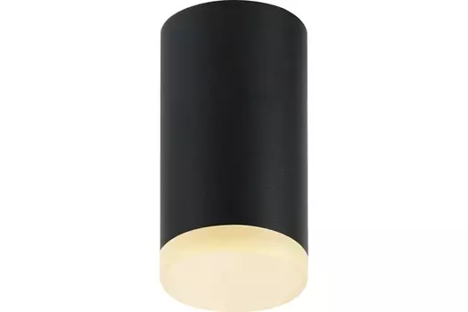 Плафон для трековых и декоративных светильников Фарлайт, черный с акриловым кольцом